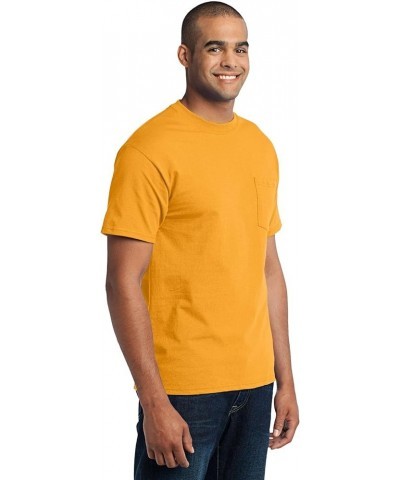 Port & Company - Core Blend Pocket Tee. Pc55p Gold $8.53 T-Shirts