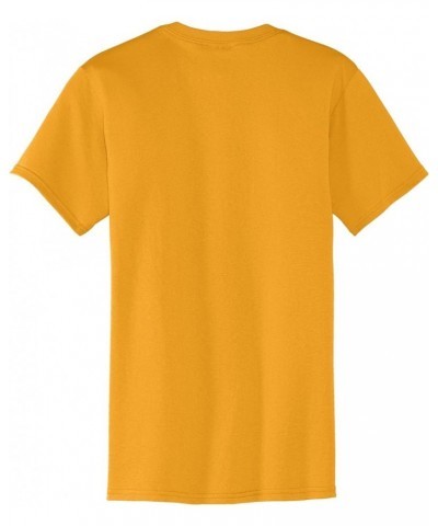 Port & Company - Core Blend Pocket Tee. Pc55p Gold $8.53 T-Shirts