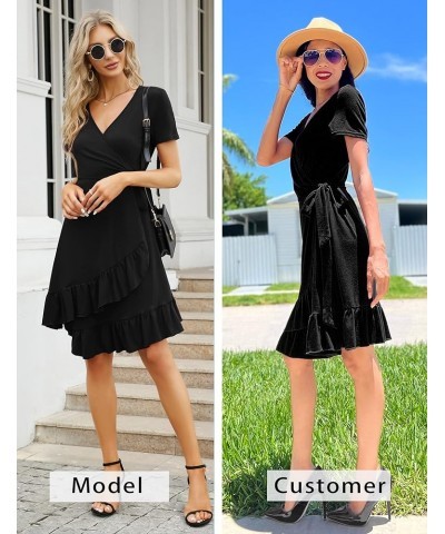 Women's One Size Modern/Fitted Short Sleeve Black $15.67 Shoes