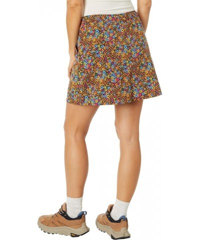 Sunkissed Weekend Skort - Women's Black Micro Floral Print $41.60 Others