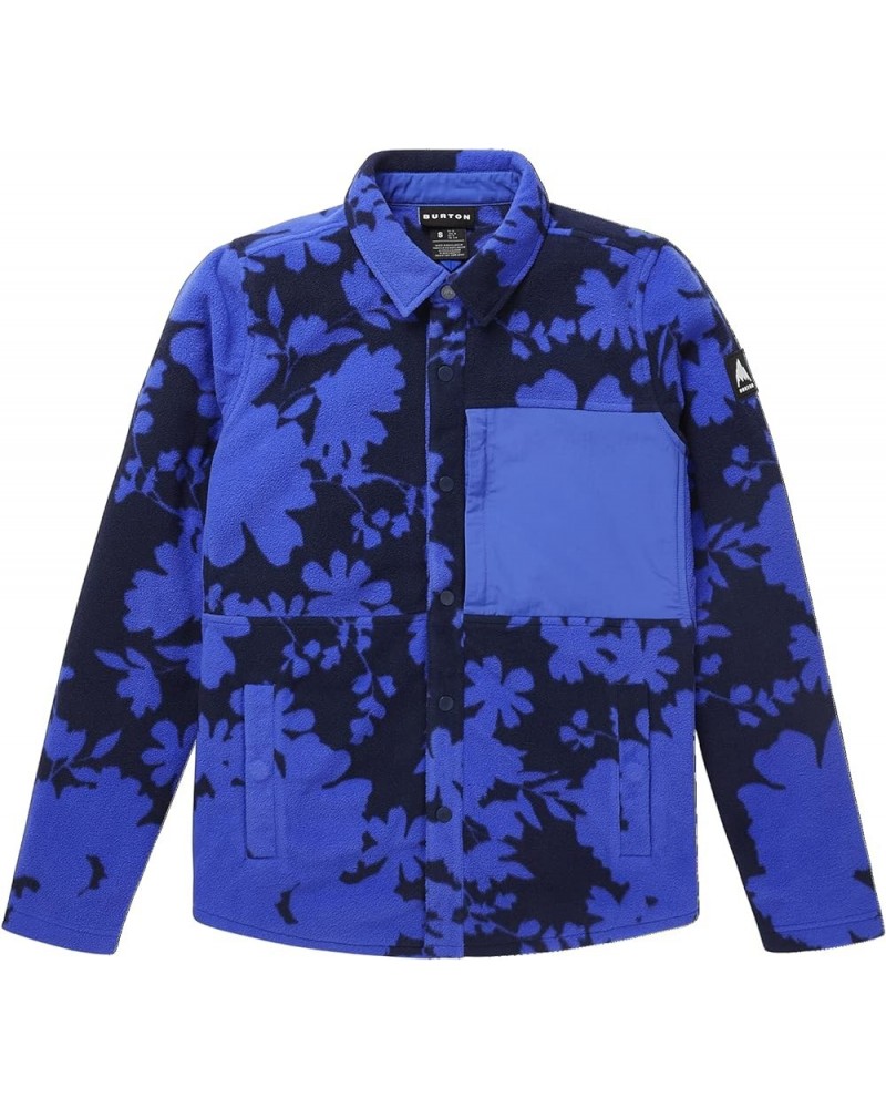 Women's Hearth Snap-up Fleece Shirt X-Small Amparo Blue Camellia $46.20 Jackets