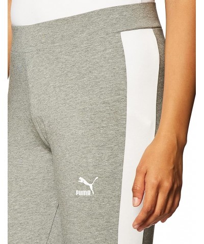 Women's Athletic Logo Tights Leggings (Available in Plus Sizes) Medium Gray Heather $18.29 Activewear