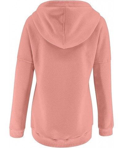 Women's Oversized Sweatshirt Button Down Hoodies for Women Long Sleeve Pullover Drawstring Y2k Hoodie Sweater A1 $13.46 Hoodi...