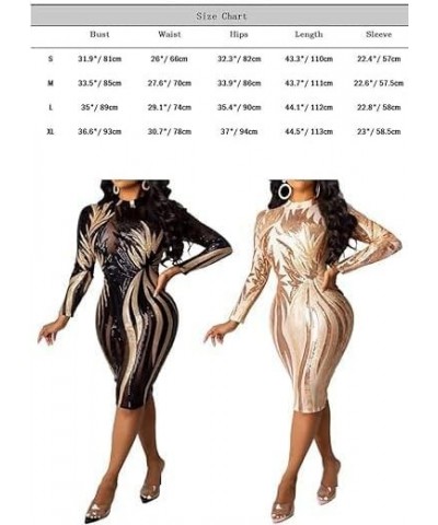 Women Sexy Sequin Sheer Mesh See Through Mini Dress Long Sleeve Bodycon Club Short Dress Elegant Cocktail Dress Rose Red $16....