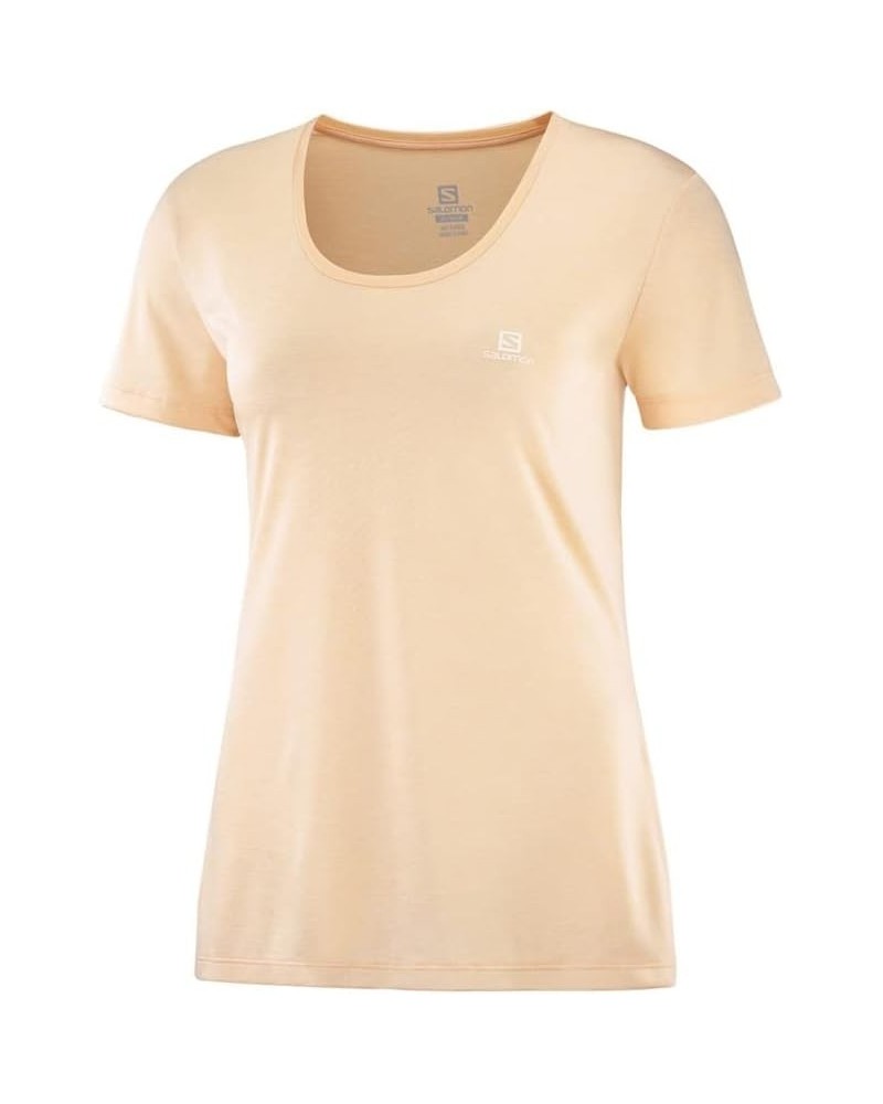 Women's T-Shirt (Short Sleeve) Almond Cream $17.53 T-Shirts