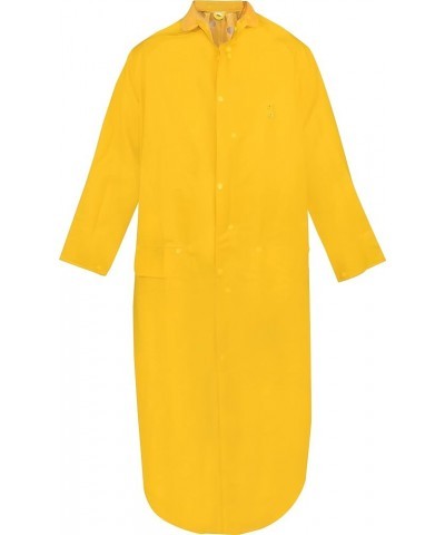 9221FR Flame Retardant Rain Jacket Riding Coat with Detachable Hood and Vented Back Medium Yellow $11.89 Others