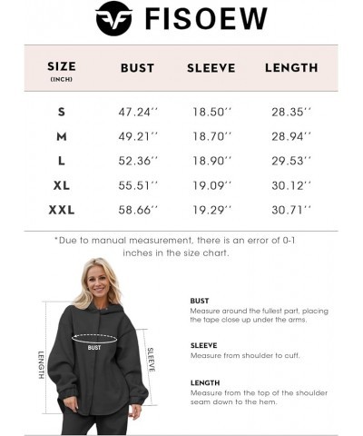 Women's Button Down Hoodies Oversized Sweatshirts Long Sleeve Casual Hooded Jackets With Pockets White $11.43 Hoodies & Sweat...