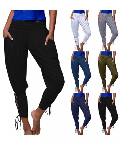 Womens Hippie Ankle Banded Harem Yoga Pants Gypsy Aladdin Pants Medieval Viking Navigator Pirate Renaissance Pants Green $11....