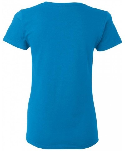 G5V00L Ladies V-Neck Tee Sapphire $7.45 T-Shirts