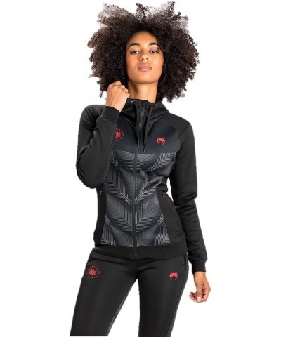 Women's Phantom Hooded Sweatshirt Black/Red $21.54 Hoodies & Sweatshirts