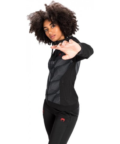 Women's Phantom Hooded Sweatshirt Black/Red $21.54 Hoodies & Sweatshirts