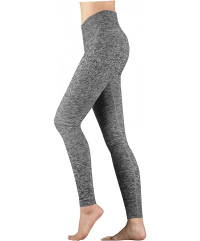 Fleece Lined High Waist Pocket Winter Warm Leggings - Tummy Control Workout 4 Way Stretch Flexible Tights L81905-mard Black $...