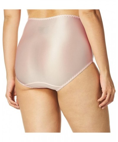 Double Support, Women's Cool Comfort Underwear, Full Coverage Brief Panty Blushing Pink $9.50 Lingerie