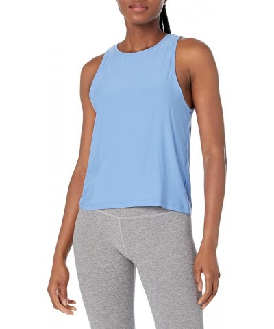 Women's Featherweight Rebalance Tank Flower Blue Heather $37.95 Activewear