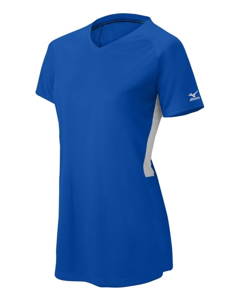 Women's Comp Short-Sleeve V-Neck X-Large Royal-white $10.00 Jerseys