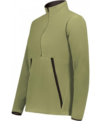 Women's Ladies Chill Fleece 2.0 1/2 Zip Pullover Olive $14.80 Jackets