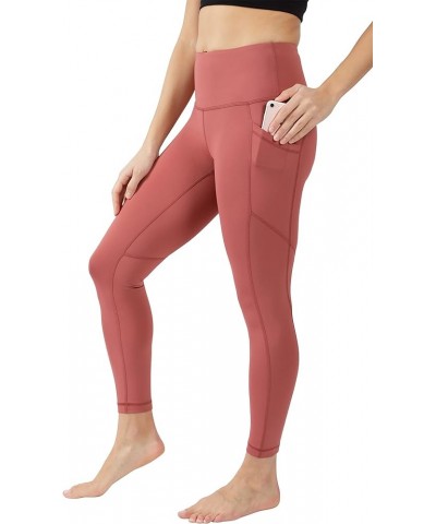 Womens Power Flex Yoga Pants Terracotta $15.23 Activewear