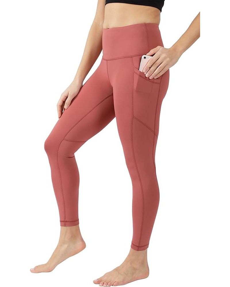 Womens Power Flex Yoga Pants Terracotta $15.23 Activewear