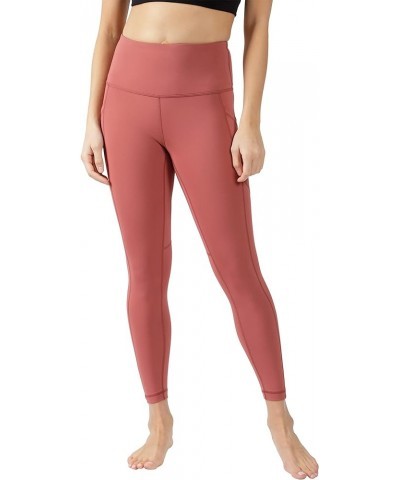 Womens Power Flex Yoga Pants Terracotta $15.23 Activewear