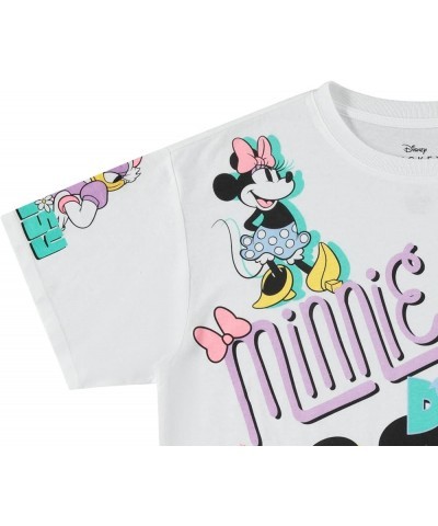 Ladies Mickey Mouse Fashion Shirt Mickey Mouse Multi Print Tee - Mickey Mouse Allover Tee White $21.17 T-Shirts