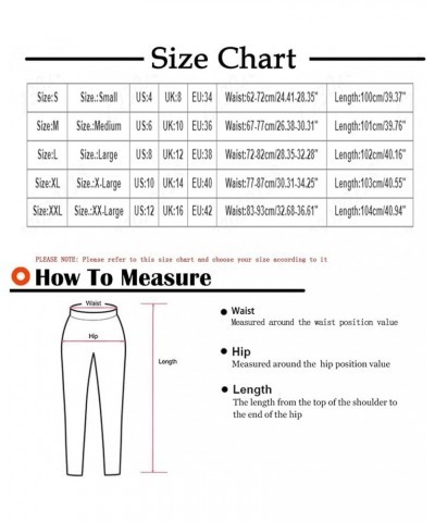 Dress Pants Women High Waisted Straight Leg Regular Fit Bootcut Business Work Office Pant with Pockets 01 Blue $6.93 Pants