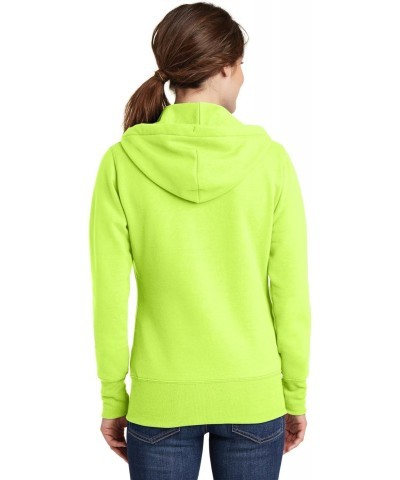 Port & Company Women's Classic Full-Zip Hooded Sweatshirt LPC78ZH Neon Yellow Large $10.74 Hoodies & Sweatshirts