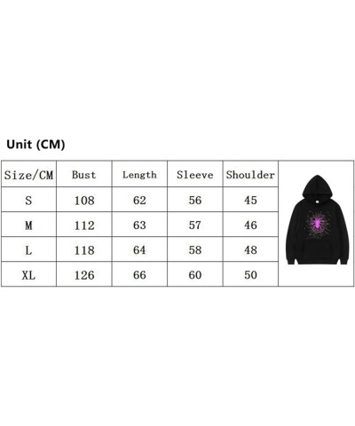 Women Y2k Spider Hoodie Grunge Jackets Long Sleeve Oversized Full Zip Sweatshirt Hoodies Streetwear F-pink $10.10 Hoodies & S...