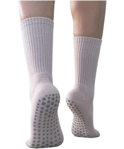 Pilates Yoga Barre Grip Socks Crew Womens Nude4pack $6.00 Activewear