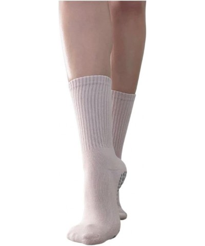 Pilates Yoga Barre Grip Socks Crew Womens Nude4pack $6.00 Activewear