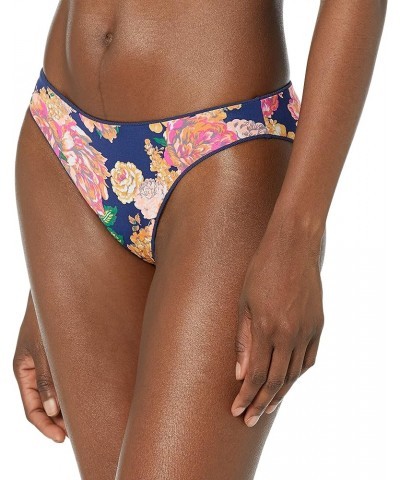 Women's Standard Classic High Leg Bottom Blue $23.76 Swimsuits