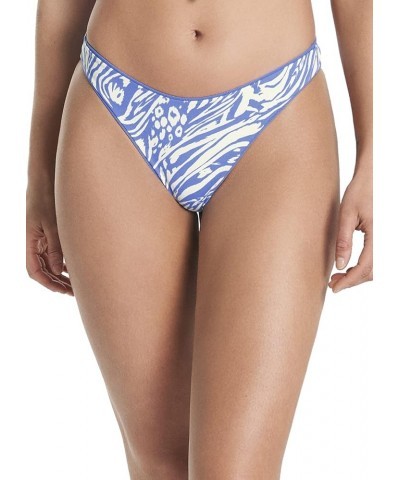 Women's Standard Classic High Leg Bottom Blue $23.76 Swimsuits