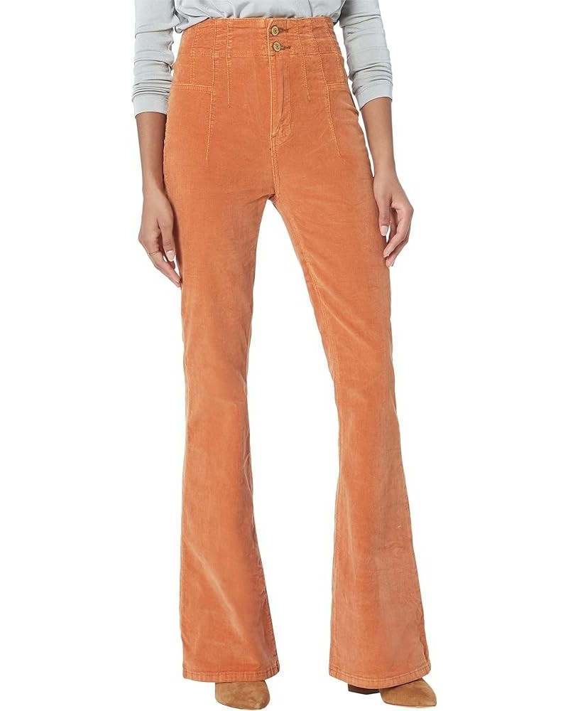 Jayde Cord Flare Cognac $39.89 Jeans