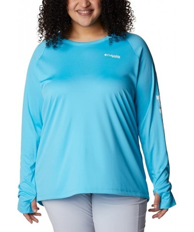 Women's Tidal Tee Hoodie Atoll/White Logo $20.82 Activewear