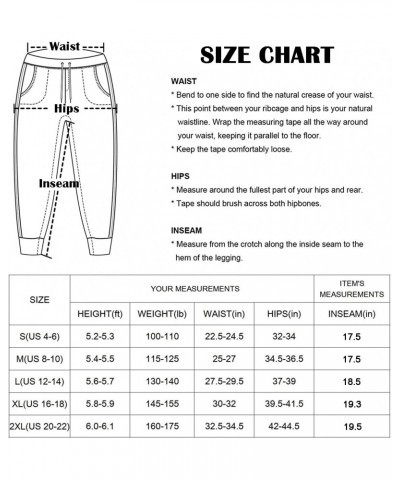 Capri Sweatpants for Women-Womens Joggers with Pockets High Waisted Lounge Pants for Yoga Workout Running(Light Grey-L(Capri)...