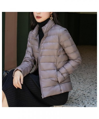 Winter Coat Women Coats for Women Plus Size Warm Shacket Puffer Jackets Winter Jacket Womens Woman's Coat Down Coats 01khaki_...