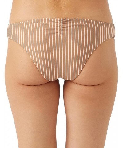 Women's Matira Bikini Bottoms - Cheeky Coverage Women's Bathing Suit Bottom with Hipster Fit Tobacco Brown | Saltwater Essent...