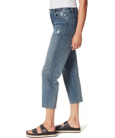 Women's Slim Straight Leg Crop Abingdon Whiskers-destr $17.11 Jeans