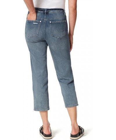 Women's Slim Straight Leg Crop Abingdon Whiskers-destr $17.11 Jeans