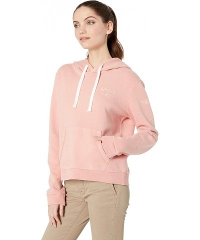 Women's On Shore Hoodie Rose Gold $31.17 Hoodies & Sweatshirts