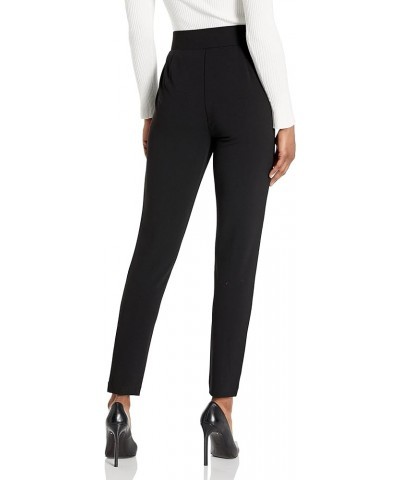 Women's Formal Stretchy Zipper Pant Black $33.29 Pants