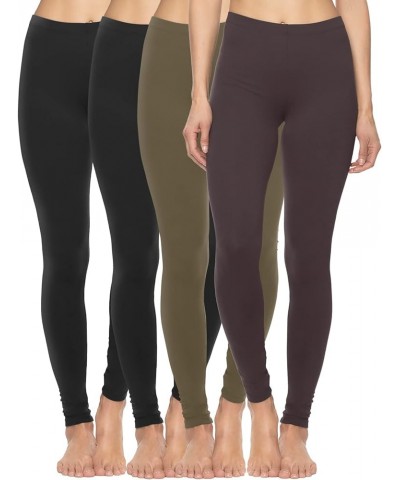 Velvety Soft Leggings for Women - Style 2801, Lightweight Yoga Pants, 4-Way Stretch, Breathable Women's Leggings Coffee Vibes...