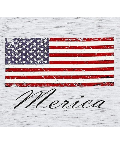 4th of July Shirts Women Patriotic Shirts Glasses Graphic Tees Casual America Flag Print Short Sleeve Tops White $7.50 T-Shirts