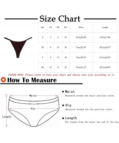 Womens G-String Thongs Sexy Underwear Low Rise Quick Dry Panties Breathable Stretch T Back Underpants Bikini Briefs 1-khaki $...