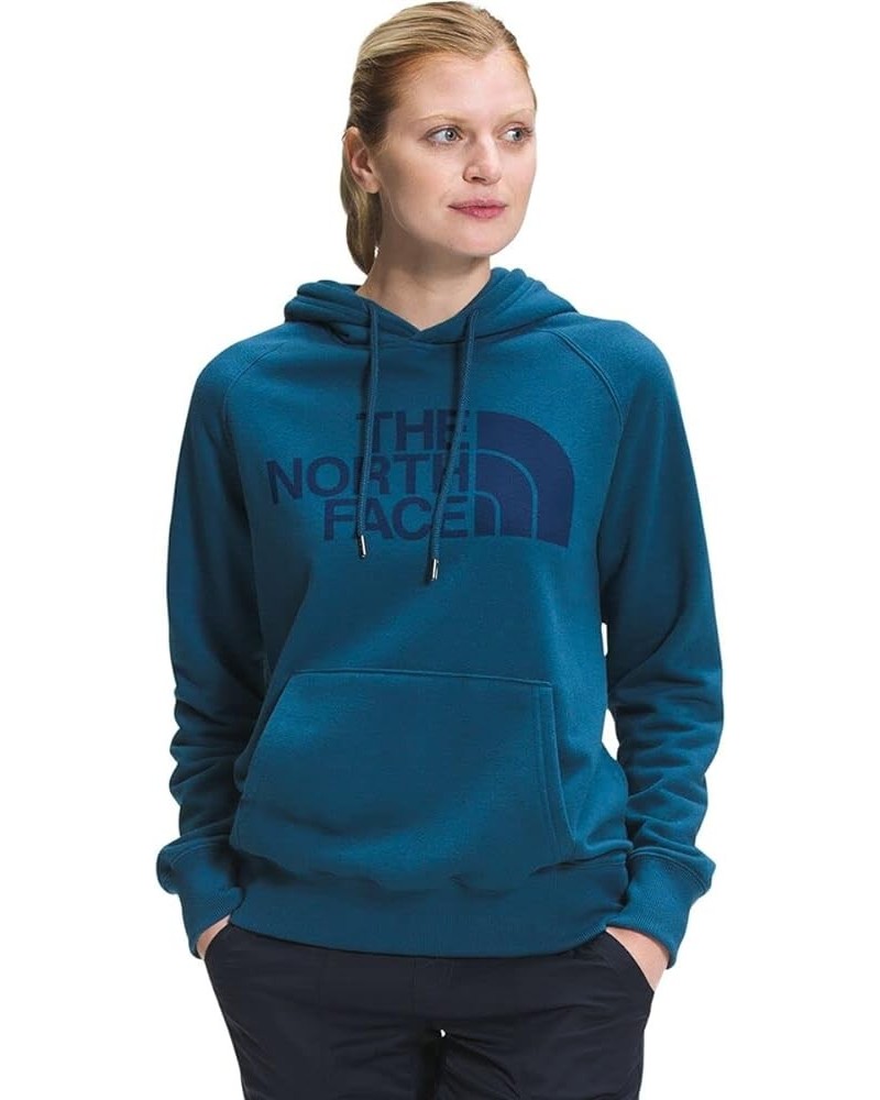 Women's Half Dome Pullover Hoodie Luxe (Standard and Plus Size) Monterey Blue $28.04 Activewear