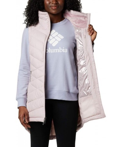 Women's Heavenly Long Vest Mineral Pink $32.45 Activewear