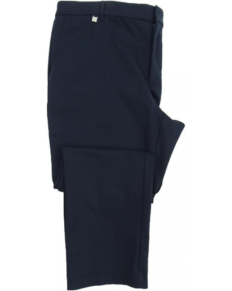 Lauren Ralph Lauren Women's Plus Size Stretch Cotton Blend Pants (16W, Navy) $50.48 Pants