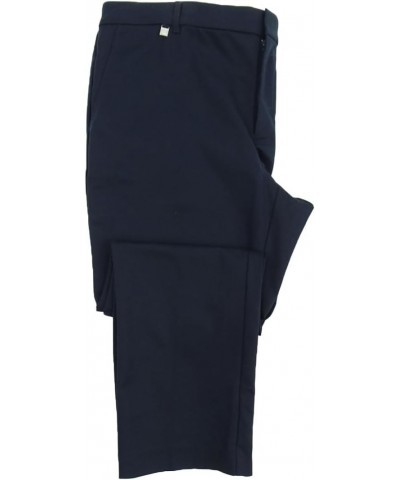 Lauren Ralph Lauren Women's Plus Size Stretch Cotton Blend Pants (16W, Navy) $50.48 Pants