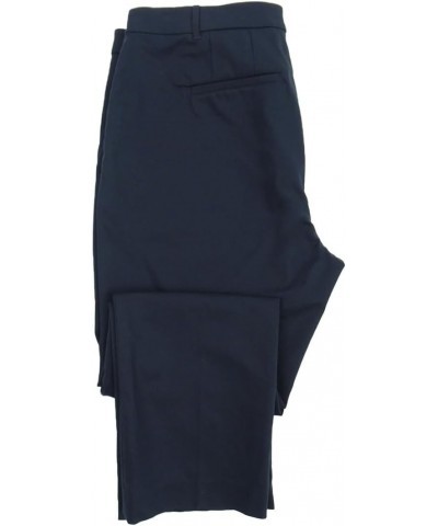 Lauren Ralph Lauren Women's Plus Size Stretch Cotton Blend Pants (16W, Navy) $50.48 Pants