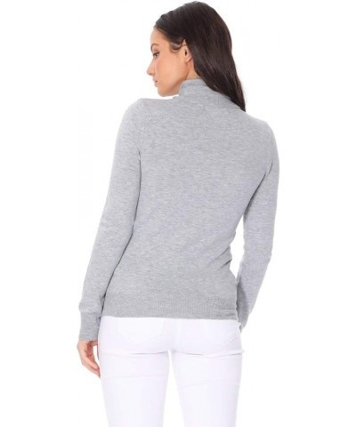 Women's Knit Pullover Sweater – 3/4 Sleeve Crewneck Soft Casual Lightweight Basic Solid Knitted Top B.mk3349 - Navy $8.82 Swe...