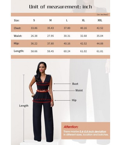 Womens Button Up Printed Long Wide Leg Pant Party Jumpsuits with Belt… Z - Orange $23.51 Jumpsuits